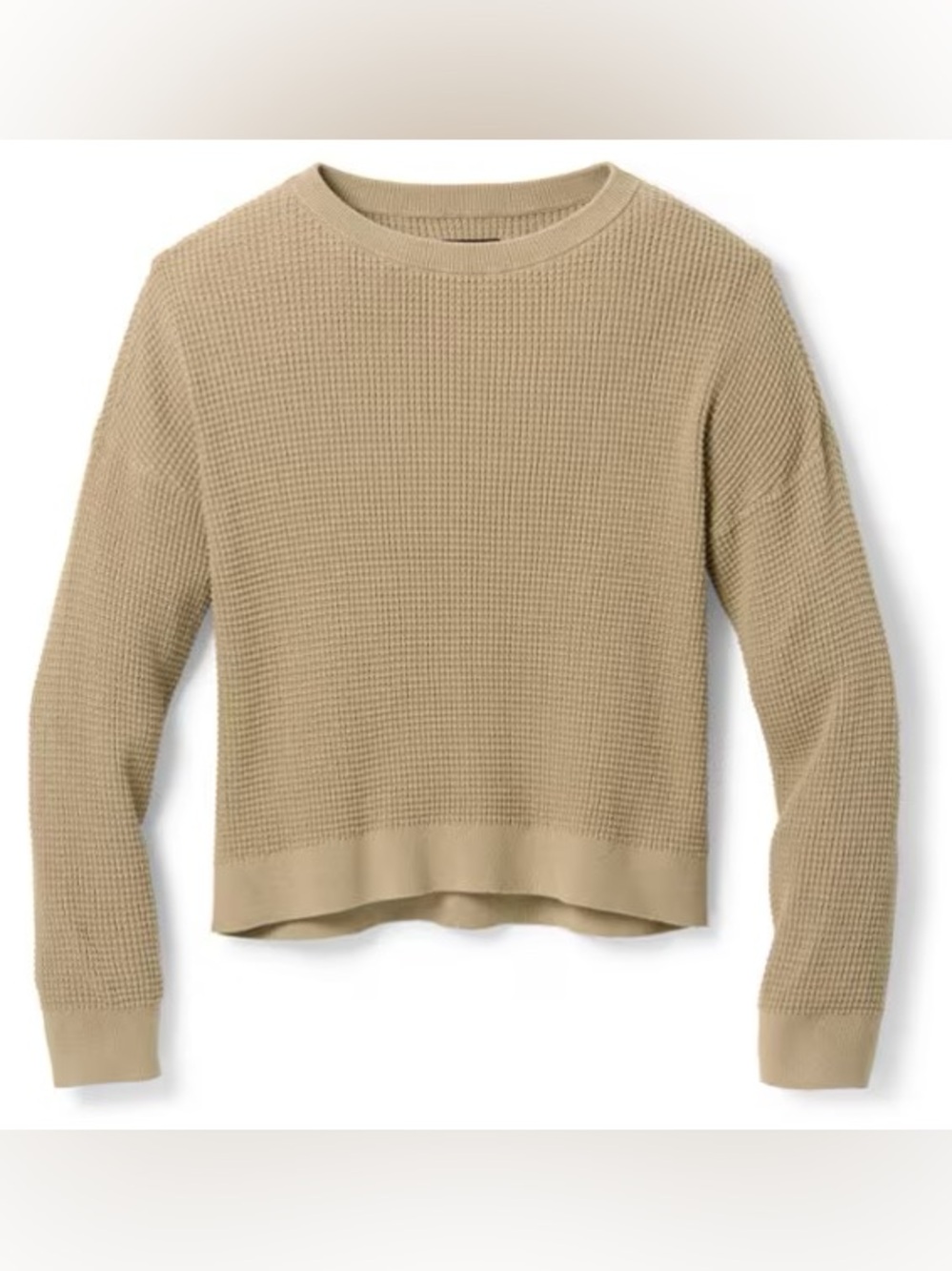 REI Co-op  Campwell Waffle Knit Nuetral Sweater